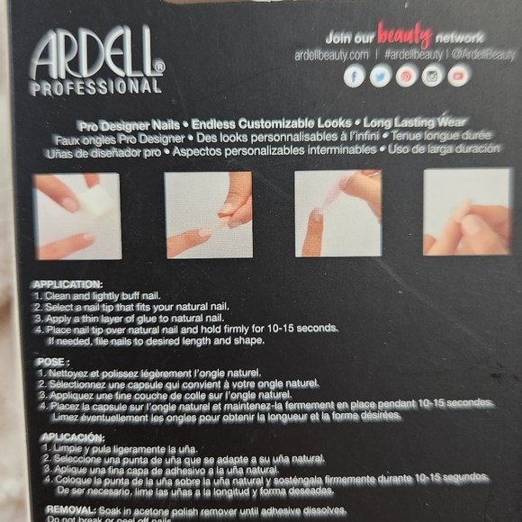 Ardell Nail Addict French Moon - Picture 5 of 6